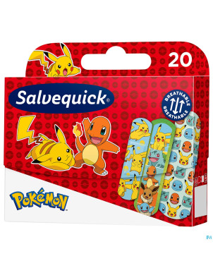 Salvequick pansements pokemon exp    20