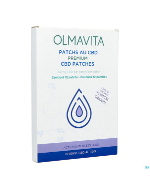 Olmavita patch cbd 24mg    12