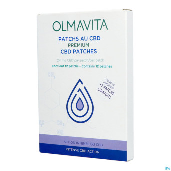 Olmavita patch cbd 24mg    12