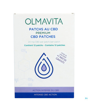 Olmavita patch cbd 24mg    12