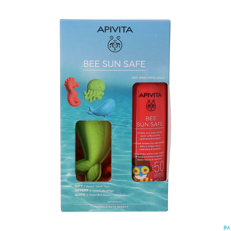 Apivita bss promo kids spray spf50 beach toy 200ml