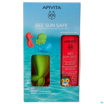 Apivita bss promo kids spray spf50 beach toy 200ml