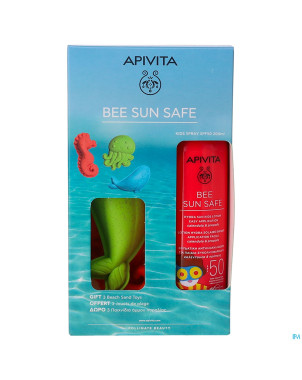 Apivita bss promo kids spray spf50 beach toy 200ml