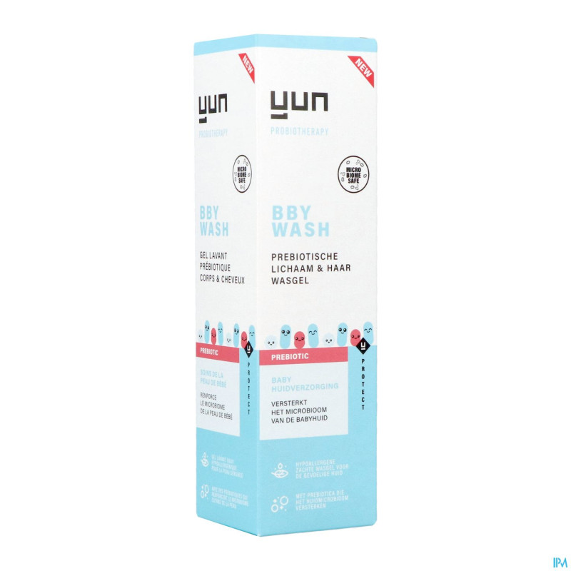 Yun bby prebiotic corps&cheveux gel lavant   200ml