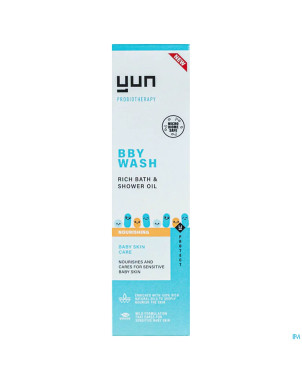Yun bby nourishing huile bain&douche    fl 200ml