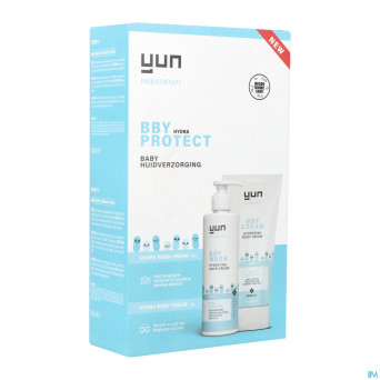 Yun bby hydra protect therapy creme 200ml  2 prod.