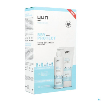 Yun bby hydra protect therapy creme 200ml  2 prod.