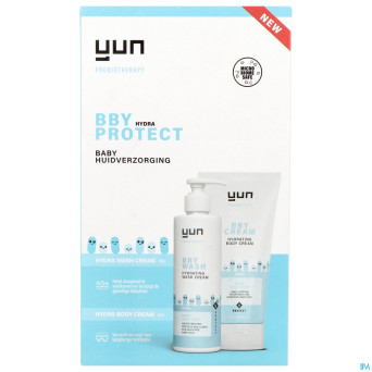 Yun bby hydra protect therapy creme 200ml  2 prod.