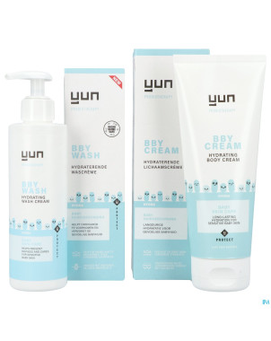 Yun bby hydra protect therapy creme 200ml  2 prod.