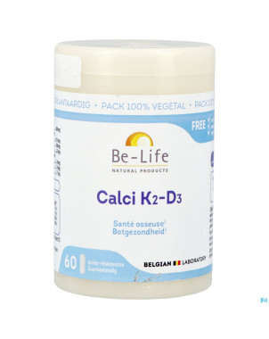 Calci k2 d3 be life    caps 60