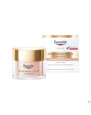 Eucerin hyaluron fill+elast.cr jour rose ip30 50ml