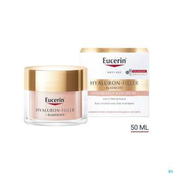 Eucerin hyaluron fill+elast.cr jour rose ip30 50ml