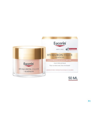 Eucerin hyaluron fill+elast.cr jour rose ip30 50ml
