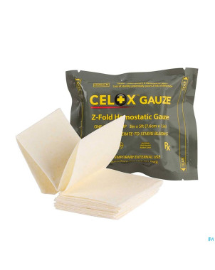 Celox z-fold    7,6cm x 1,5m