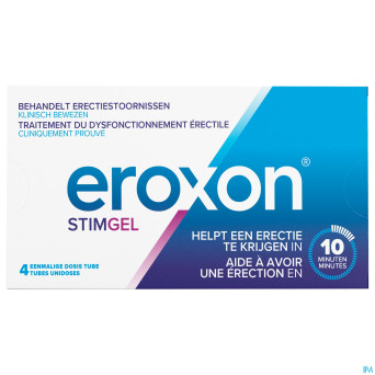 Eroxon stim.gel dysfonctionnement erectile tubes 4