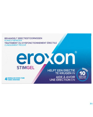 Eroxon stim.gel dysfonctionnement erectile tubes 4