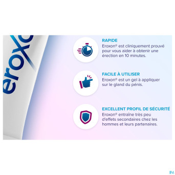Eroxon stim.gel dysfonctionnement erectile tubes 4