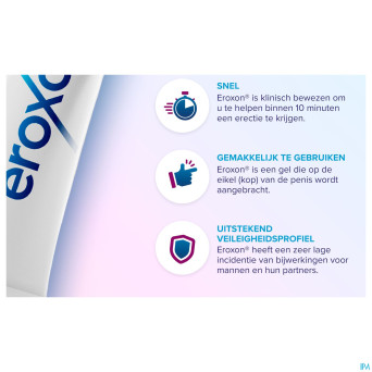 Eroxon stim.gel dysfonctionnement erectile tubes 4