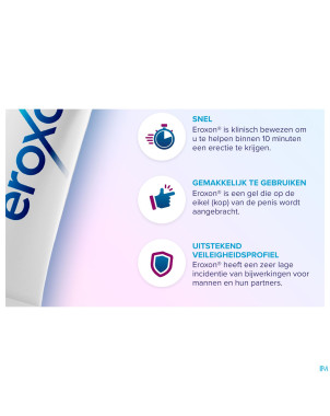 Eroxon stim.gel dysfonctionnement erectile tubes 4