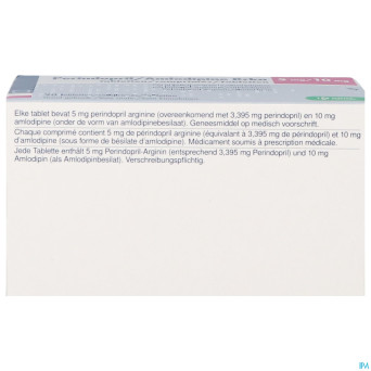 Perindopril/amlodipine krka 5mg/10mg    comp 90