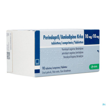 Perindopril/amlodipine krka 10mg/10mg    comp 90