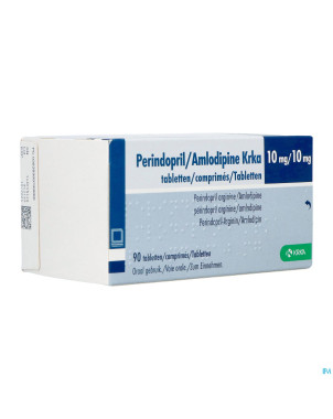 Perindopril/amlodipine krka 10mg/10mg    comp 90