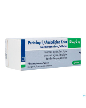Perindopril/amlodipine krka 10mg/5mg    comp 90
