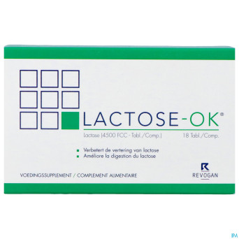 Lactose-ok comp 18 revogan
