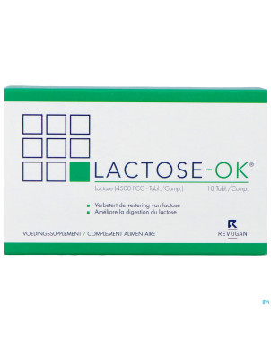 Lactose-ok comp 18 revogan