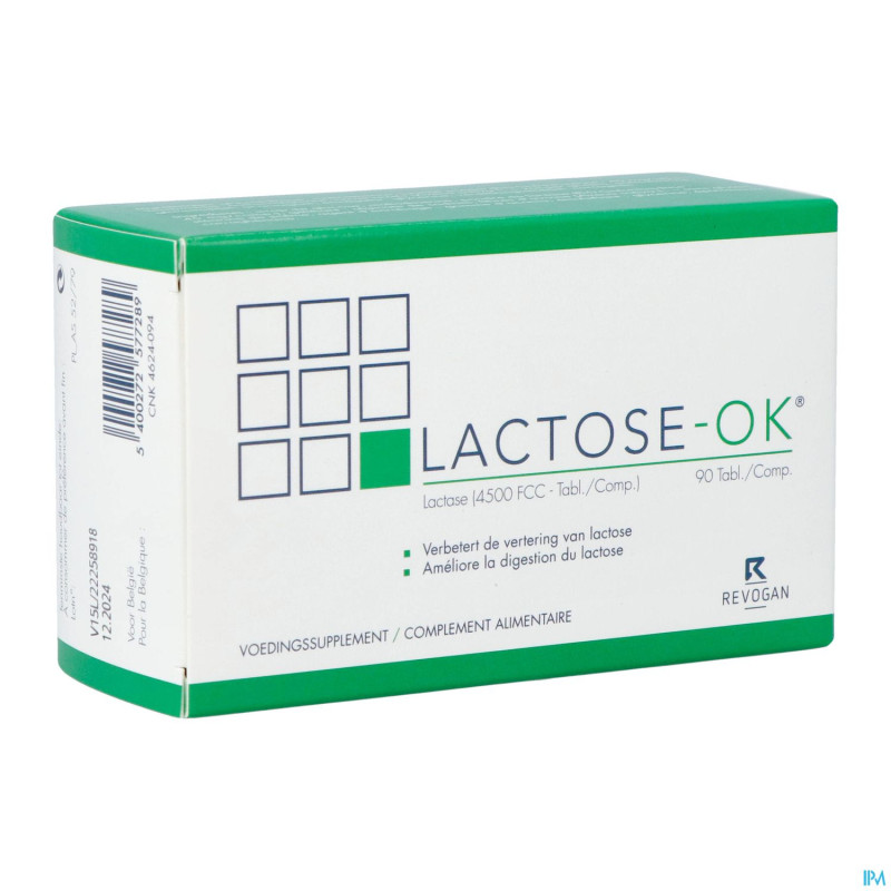 Lactose-ok comp 90 revogan
