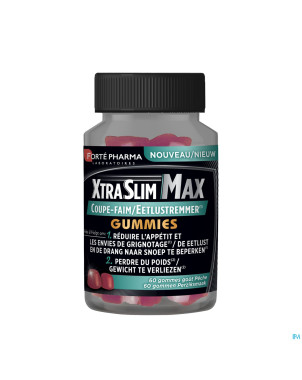Xtraslim max coupe faim gommes 60