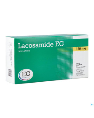 Lacosamide eg 150mg    comp pell 56