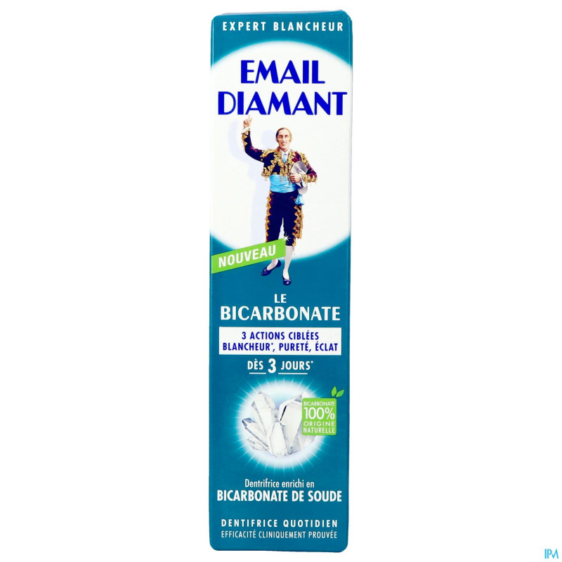 Email diamant le bicarbonate   75ml