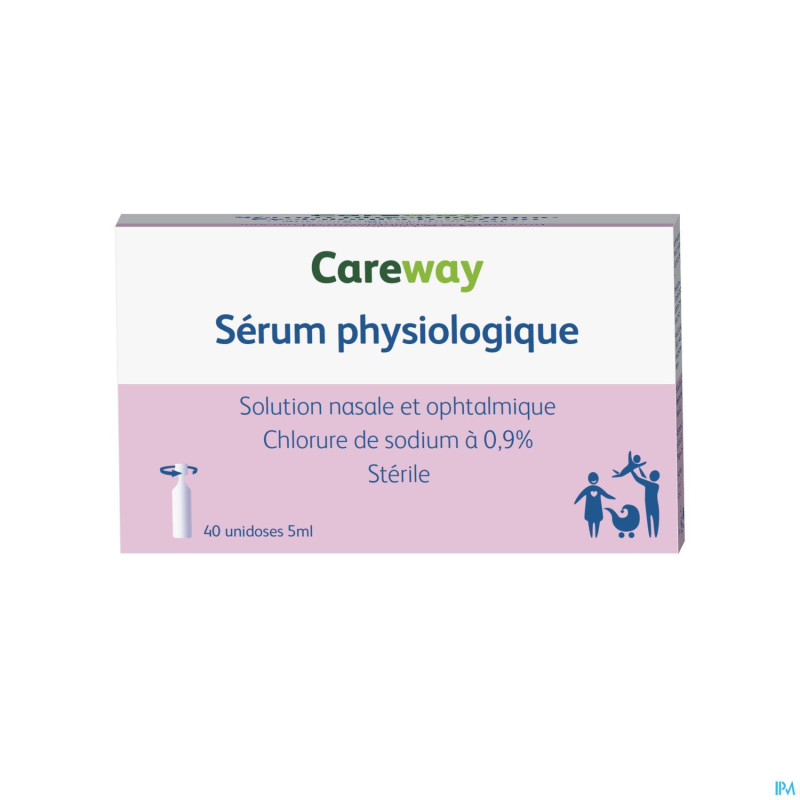 Careway nasal serum physio unidoses    100x5ml
