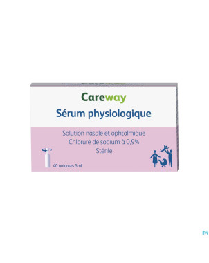 Careway nasal serum physio unidoses    100x5ml