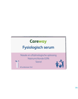 Careway nasal serum physio unidoses    100x5ml