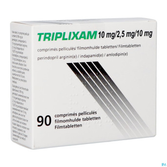 Triplixam 10mg/2,50mg/10mg orifarm comp pell90 pip