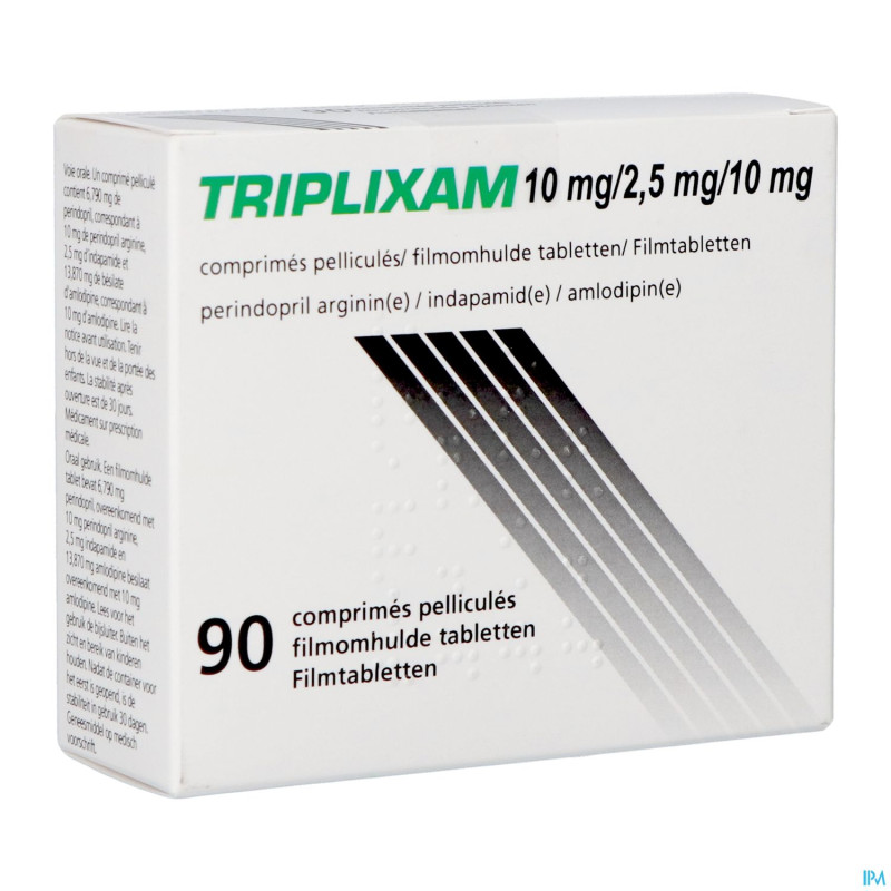 Triplixam 10mg/2,50mg/10mg orifarm comp pell90 pip