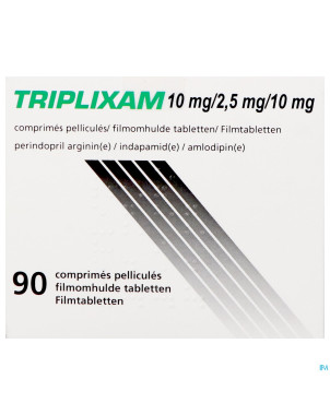 Triplixam 10mg/2,50mg/10mg orifarm comp pell90 pip