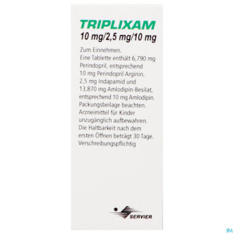 Triplixam 10mg/2,50mg/10mg orifarm comp pell90 pip