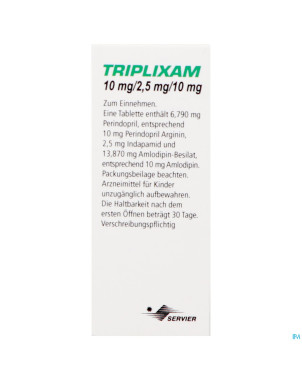 Triplixam 10mg/2,50mg/10mg orifarm comp pell90 pip