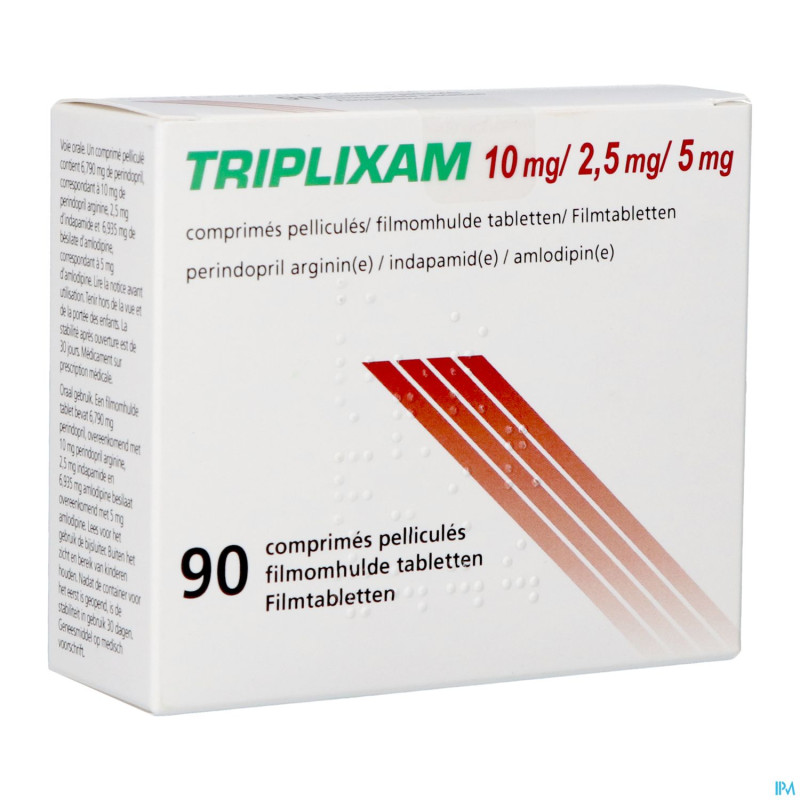 Triplixam 10mg/2,50mg/5mg orifarm comp pell 90 pip