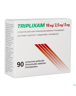 Triplixam 10mg/2,50mg/5mg orifarm comp pell 90 pip