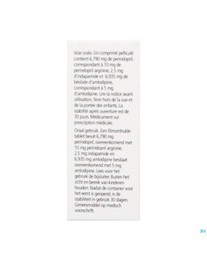 Triplixam 10mg/2,50mg/5mg orifarm comp pell 90 pip