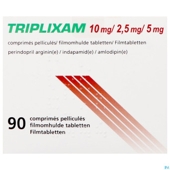 Triplixam 10mg/2,50mg/5mg orifarm comp pell 90 pip