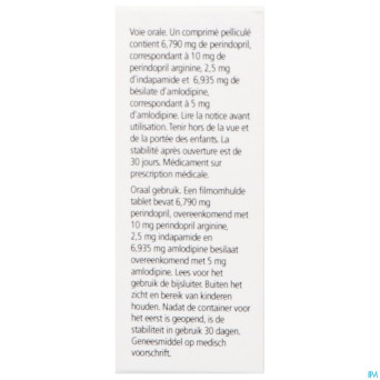 Triplixam 10mg/2,50mg/5mg orifarm comp pell 90 pip