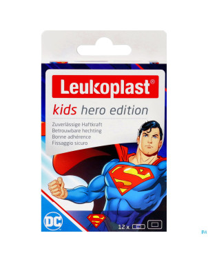 Leukoplast kids assortiment ed. spec. superman  12