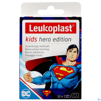 Leukoplast kids assortiment ed. spec. superman  12