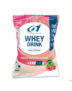 6d whey drink raspberry&lime    pdr 8x35g
