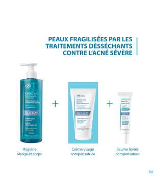Ducray keracnyl repair creme    50ml nf